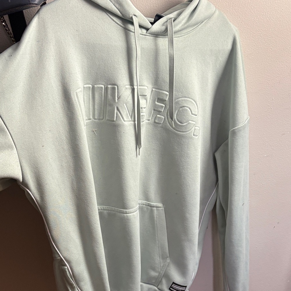 Nike Men's Light Green Hoodie